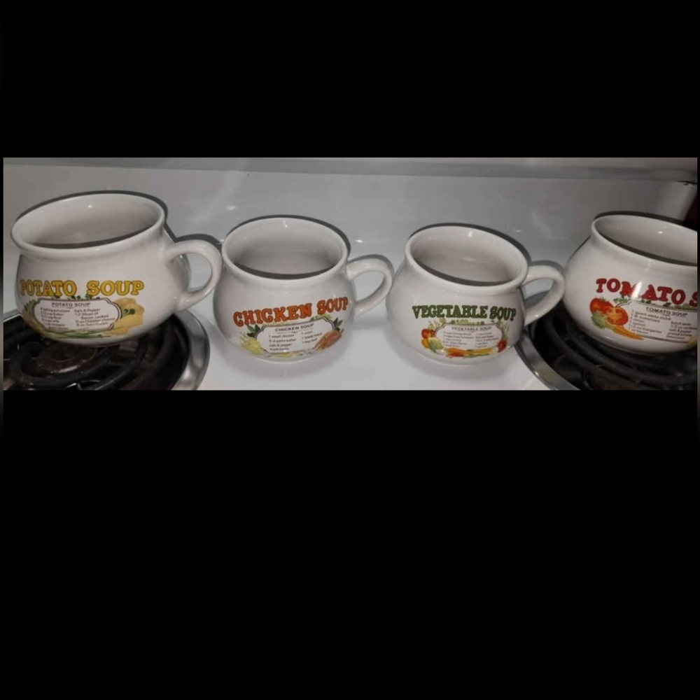 Dat'l Do-It Inc. Recipe Soup Mugs
